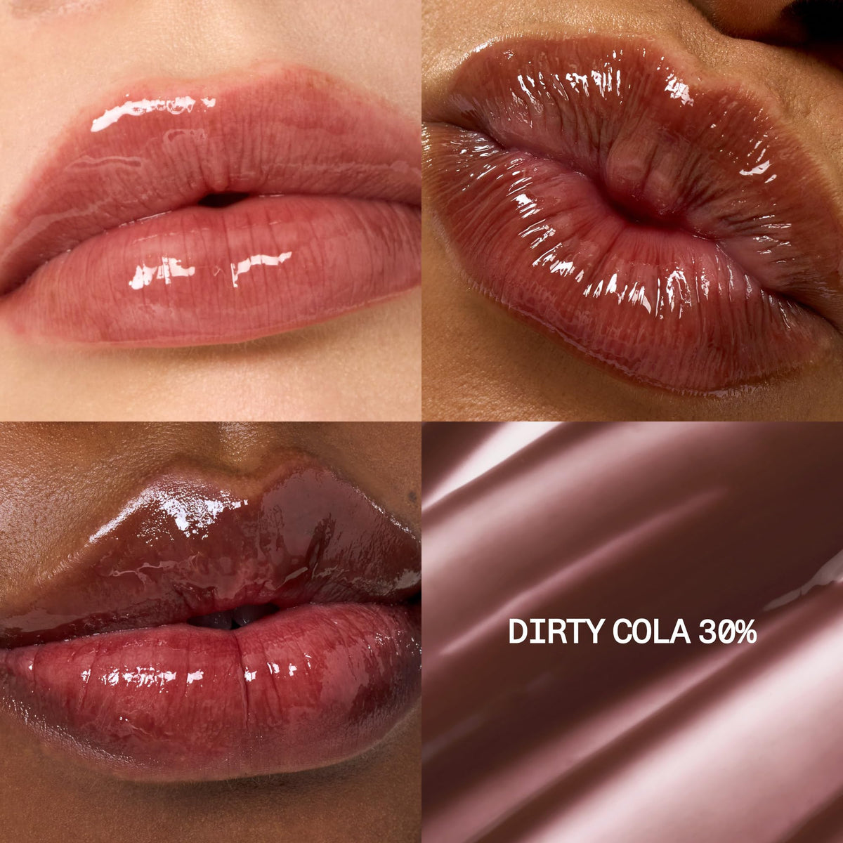Fwee 3D Voluming Gloss 30% sheer swatch for subtle, everyday wear