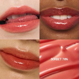 Fwee 3D Voluming Gloss 70% Rich Sorbet glossy finish without stickiness