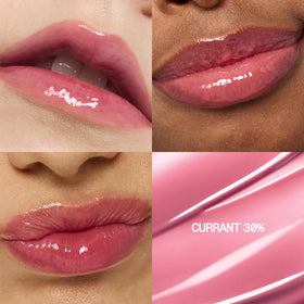 fwee 3d voluming gloss currant 70% pigment swatch for vivid color