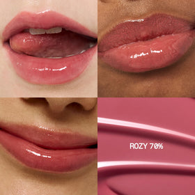 Fwee 3D Voluming Gloss Rozy70 wand for smooth, non-sticky application