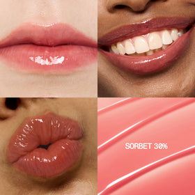 Fwee Sorbet 30% pigment sheer application for natural tint