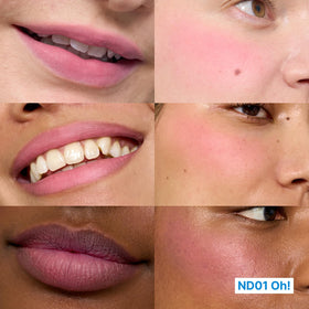 Fwee Blurry Pudding Pot airbrushed lip for natural color and comfort.