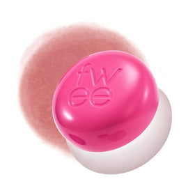 fwee Blurry Pudding Pot front view highlights airy blush texture for natural color