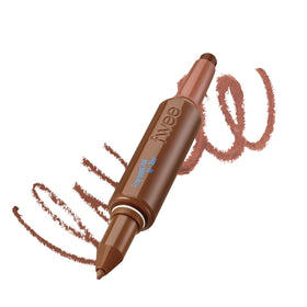 Fwee Spill Tea lip liner with easy glide and precise definition.