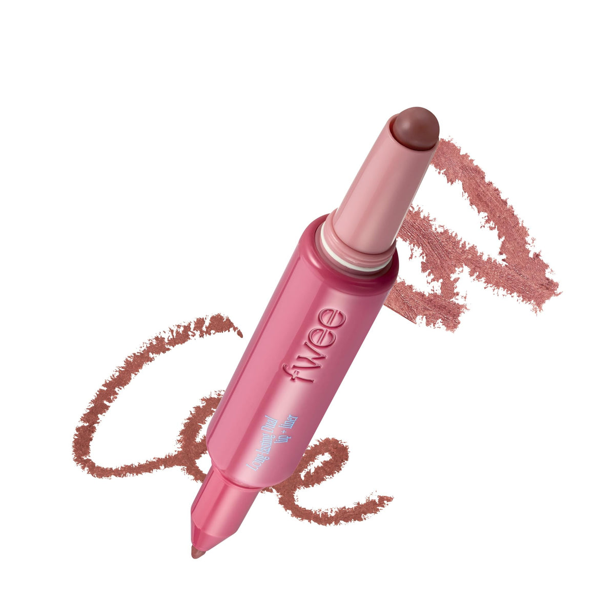 fwee lip service dual-stick exterior with sleek packaging for easy daily use.