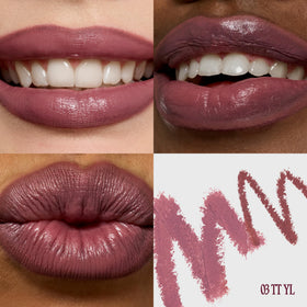 Fwee satin and matte finish in cool-toned mauve for versatile looks.