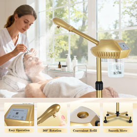 FWOD BIBTO height adjustable steamer for custom home spa sessions