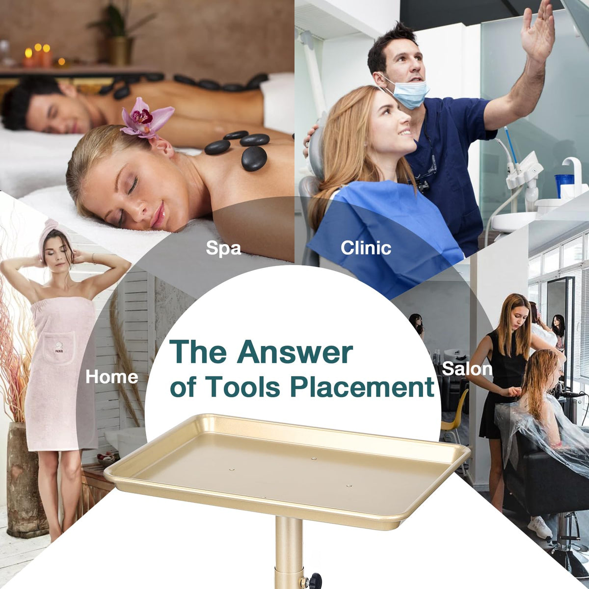 FWOD BIBTO multi-use tray suitable for salons, tattoos, and clinics.