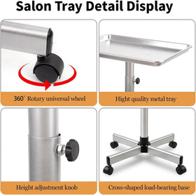FWOD BIBTO salon tray easy assembly and cleaning between clients.