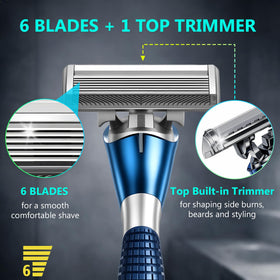 FYNEDGE 12-pack blade refills for long-term use.