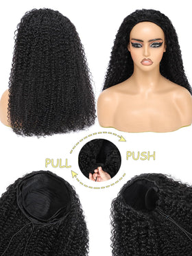 Fayniss diverse wear styles including headband and half-up looks