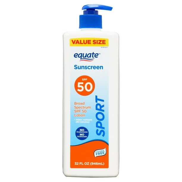 FYNORI sport sunscreen bottle with pump for quick outdoor application