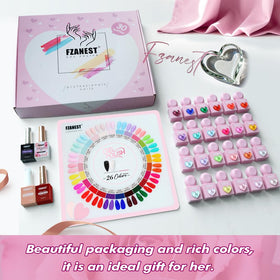 FZANEST matte top coat bottle for velvety nail art finishes.