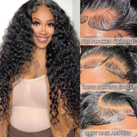 FZJNB HD lace front wig delivers invisible knots for seamless blend