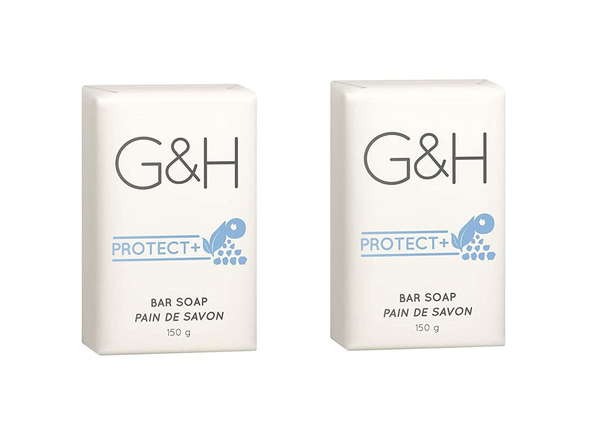 G&H Protect Bar Soap close-up, sulfate-free formula that soothes skin and neutralizes odors