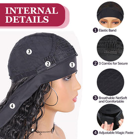 G&T Wig heat-resistant synthetic fibers with a smooth, touchable texture.
