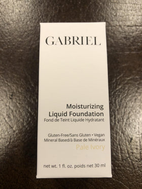 Foundation on skin by Gabriel Cosmetics displaying natural hydration and finish
