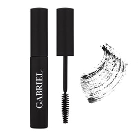 Gabriel Cosmetics Mascara brush detail enables precise, defined application.
