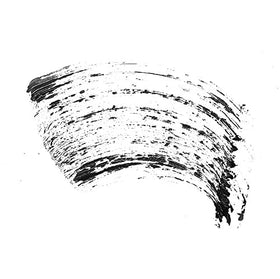 Gabriel Cosmetics Mascara lashes after application with water-resistant finish.
