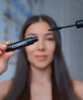 Gabriel Cosmetics Mascara packaging front highlights vegan branding.