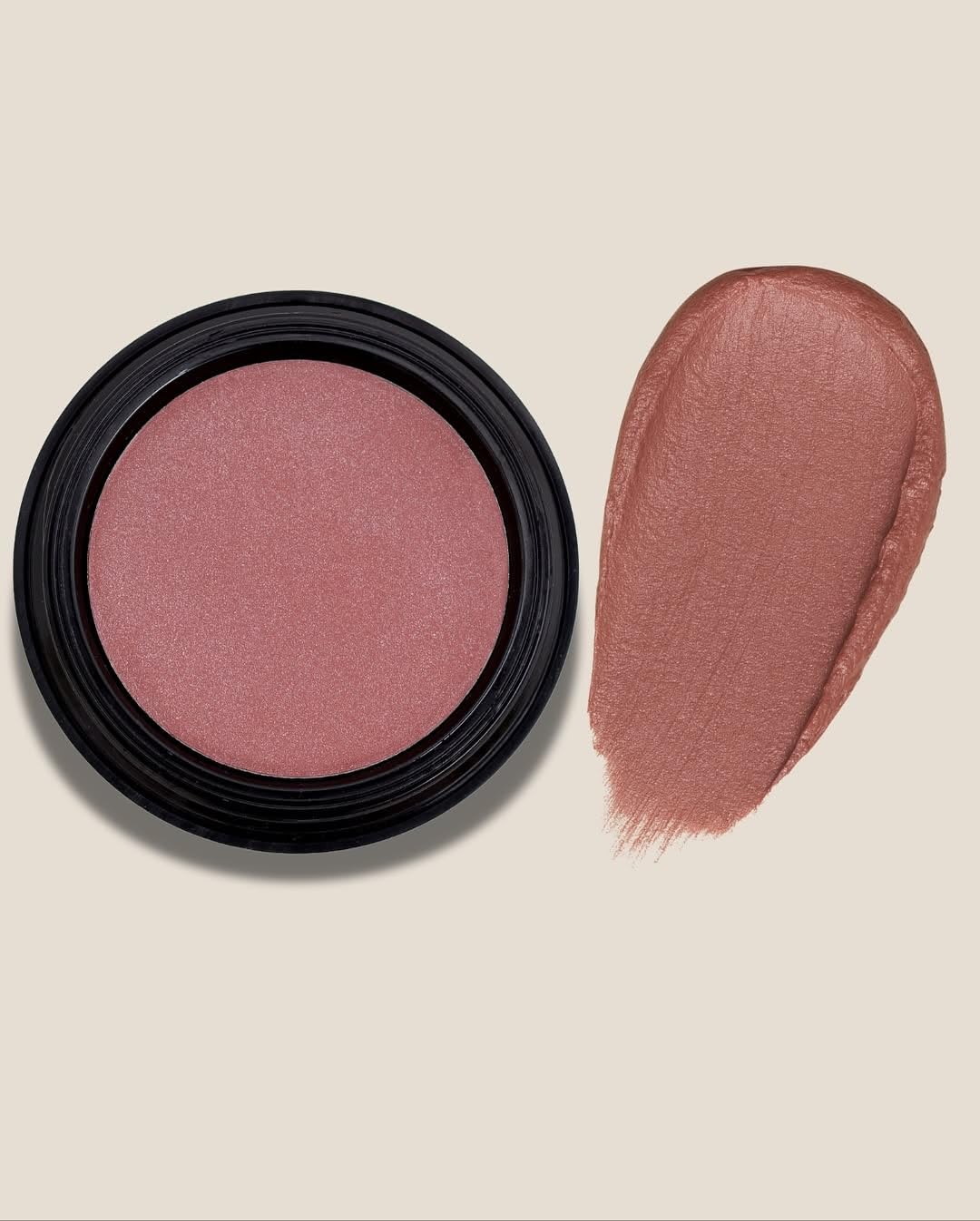 Gabriel Cosmetics Florentina Burgundy eyeshadow swatch demonstrating blendable color