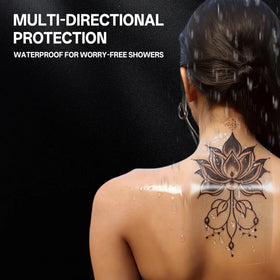 GAGATOAD Tattoo Wrap breathable film keeps skin comfortable while healing.