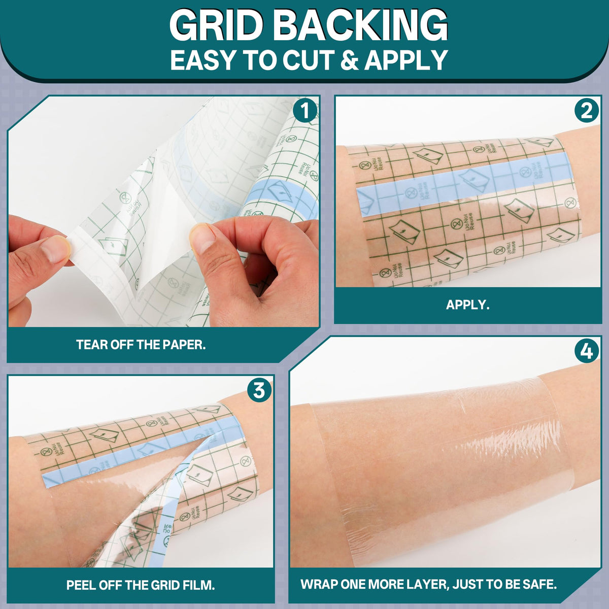 GAGATOAD Tattoo Wrap multipurpose protection for wounds and dressings.