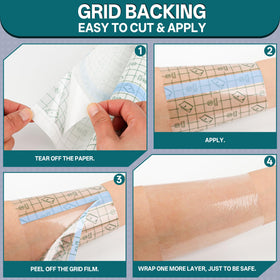 GAGATOAD Tattoo Wrap multipurpose protection for wounds and dressings.