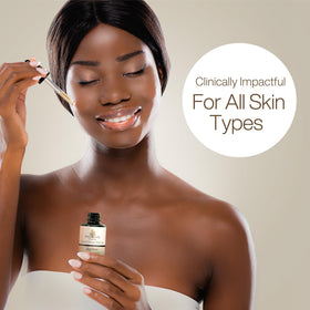 Gaia Body Care bottle with label communicates clean, vegan ingredients for skin health.