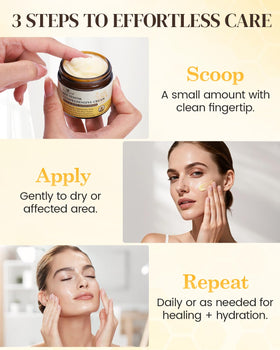 GAJUANR Bee Venom Moisturizing Cream softens and evens skin