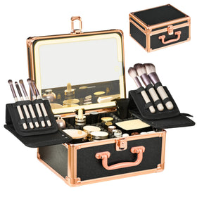 GALHUBIS makeup-case lighted mirror for precise on-the-go application.
