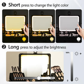 GALHUBIS waterproof interior and easy-to-clean design for travel