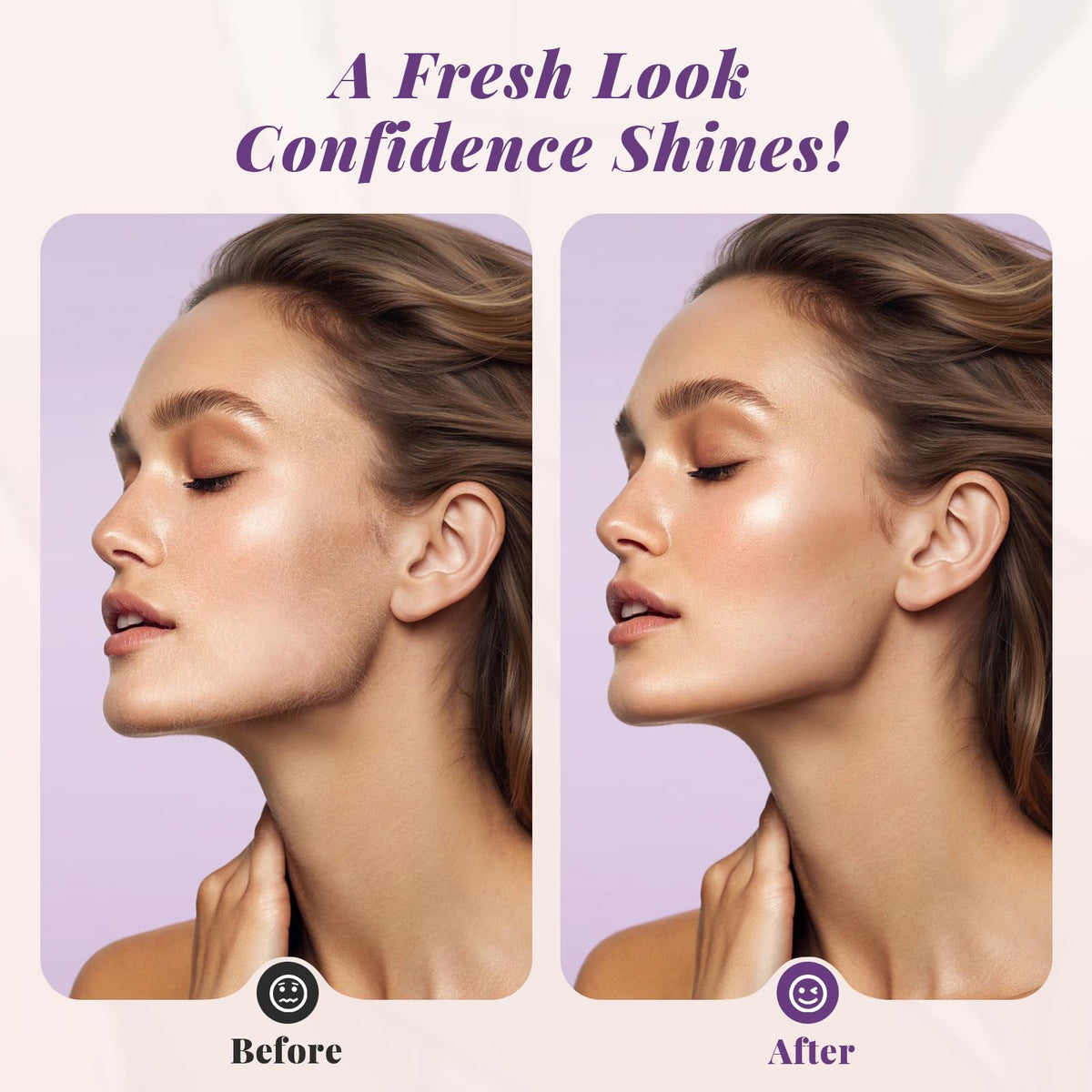 Galtxen Sonic Dermaplaning Tool in use demonstrates safe, precise peach fuzz removal.