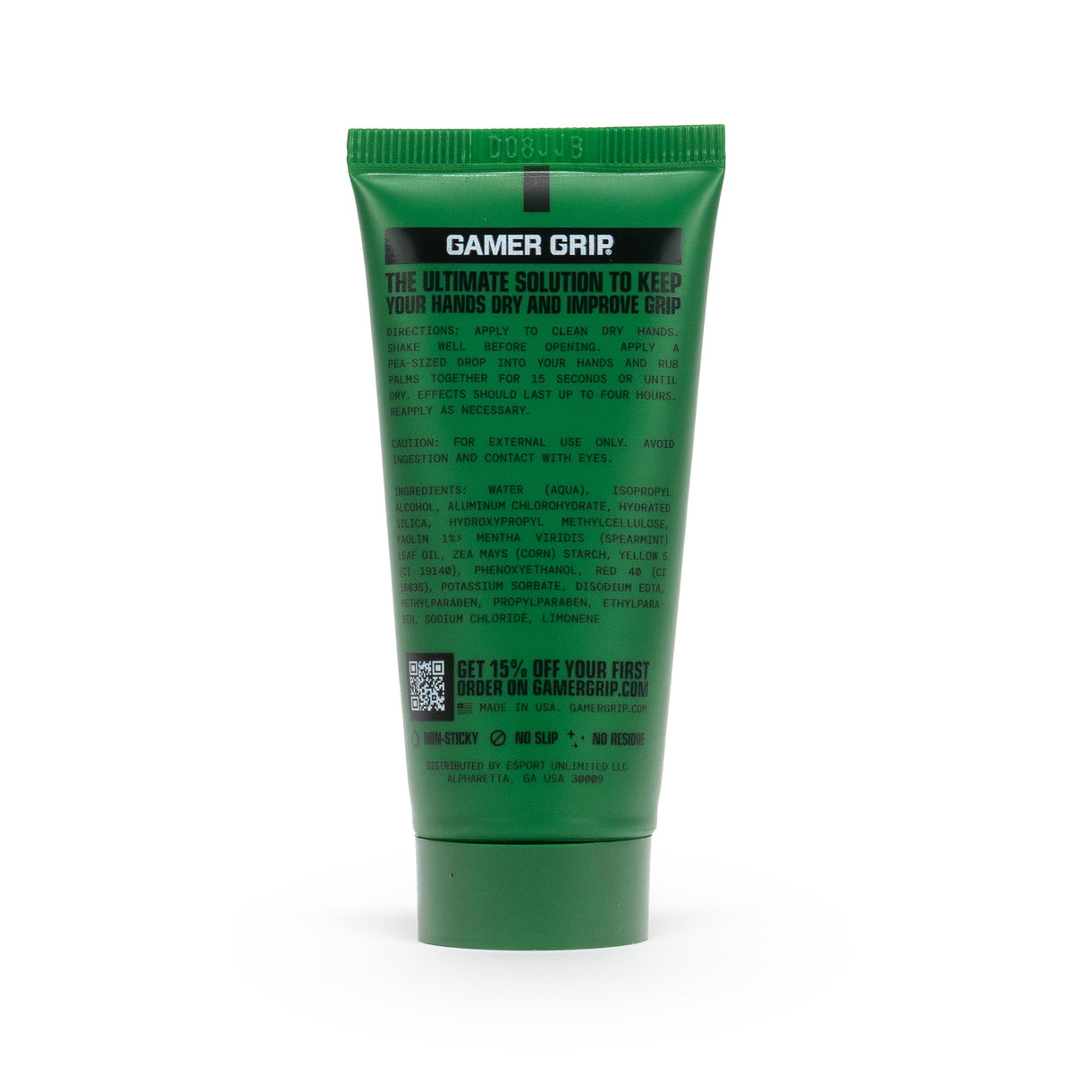 Gamer Grip Golf Cream being applied to hands before a swing.