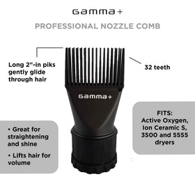 GAMMA+ durable nylon body resists wear for heavy use.