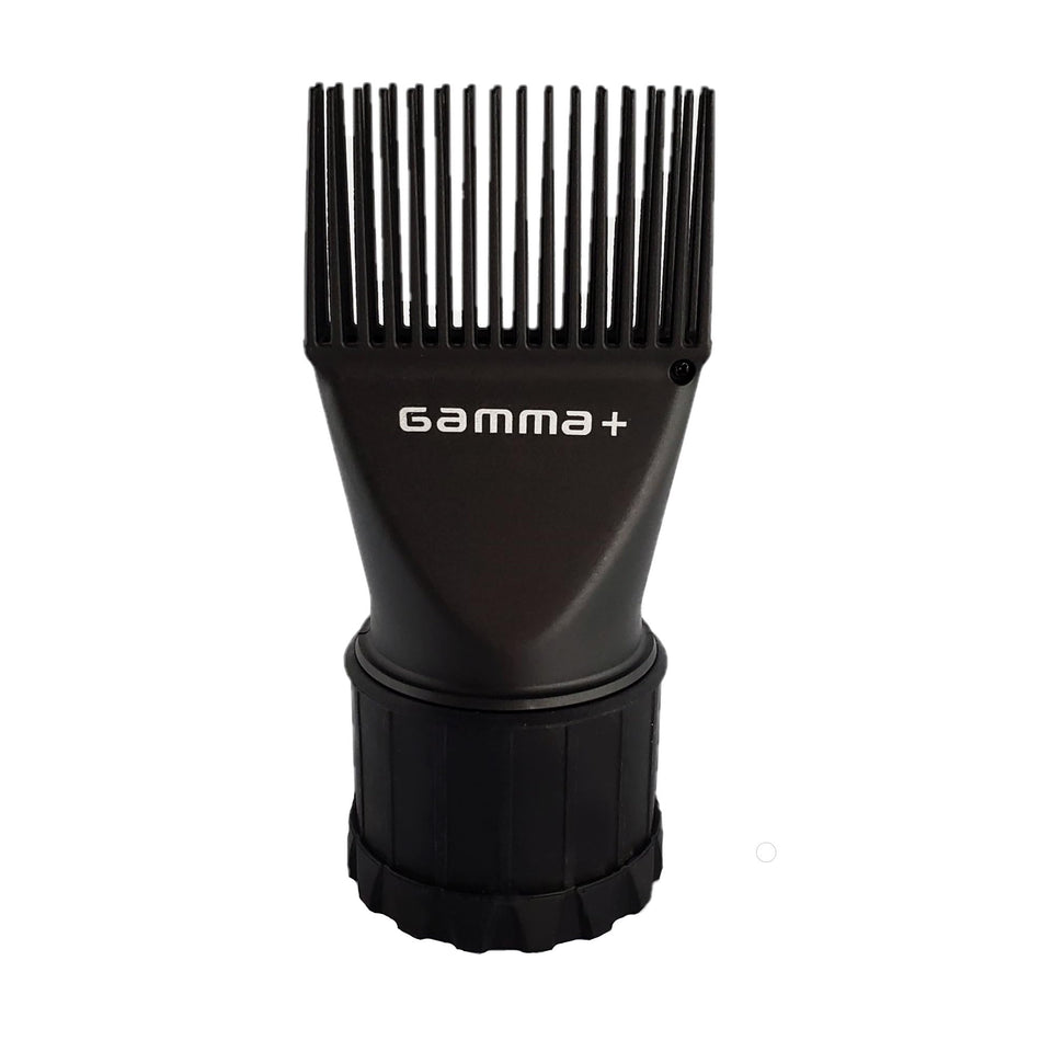 GAMMA+ diffuser attachment tight-fit design secures on compatible dryers.
