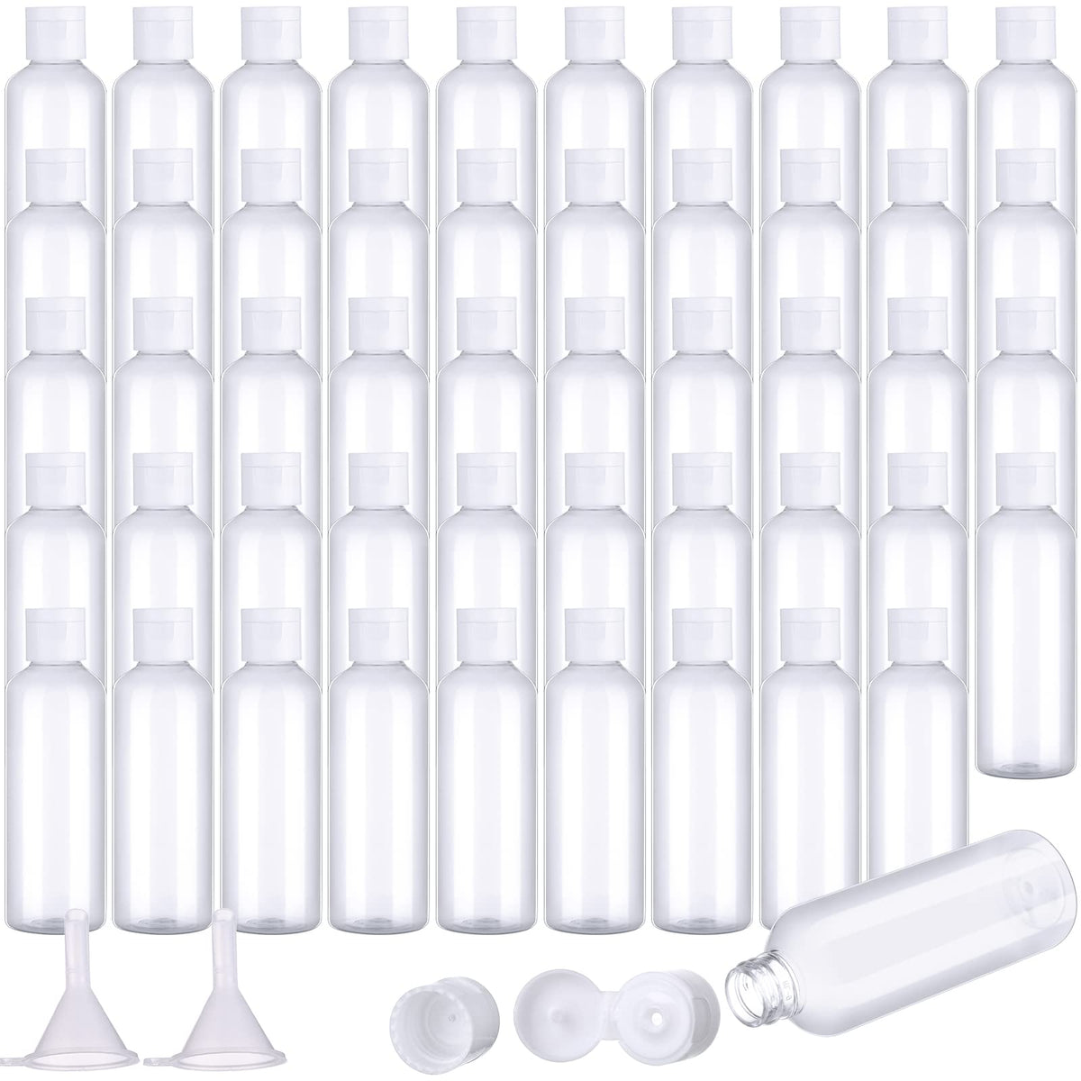 Gandeer included funnels simplify refilling and reduce leaks.
