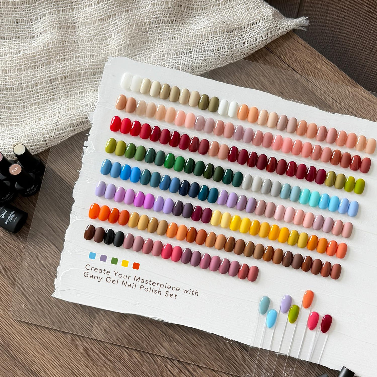 GAOY base coat bottle primes nails for longer wear in DIY manicures