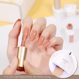 GAOY base coat primes nails for strong adhesion and longevity.