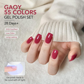 GAOY glitter top coat bottle adds festive sparkle for statement nails