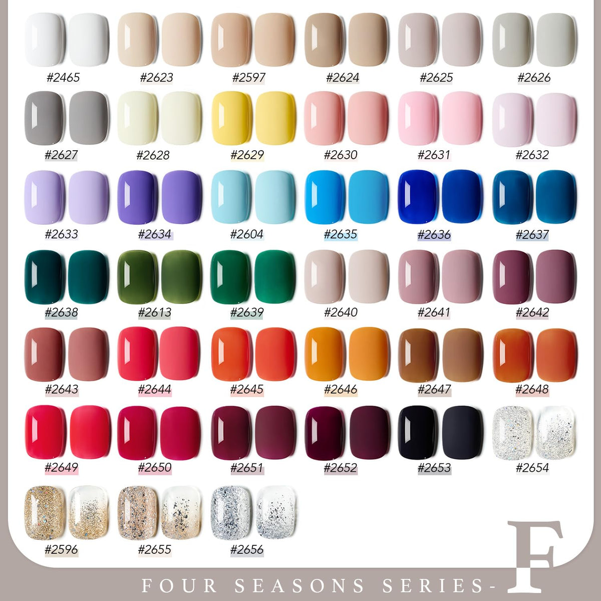 GAOY glossy top coat for a high-shine finish