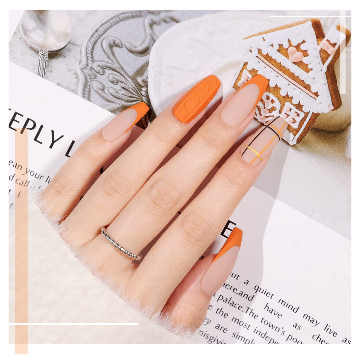 GAOY matte top coat for velvet, chic finishes.