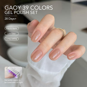 GAOY matte top coat delivering a velvety, durable finish