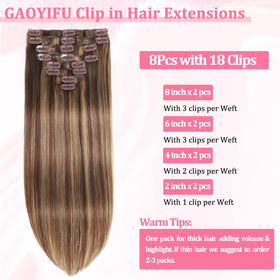 GAOYIFU Brazilian Remy hair offers silky, tangle-free blending.
