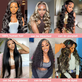 Gaozhao Brazilian virgin hair packaging showcasing quality and care.