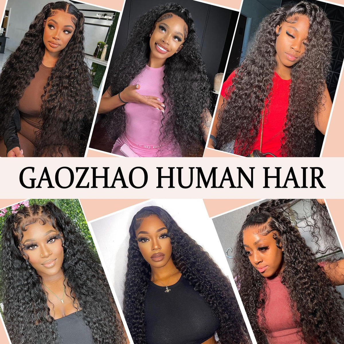 Gaozhao wedding and travel ready wig for celebrations