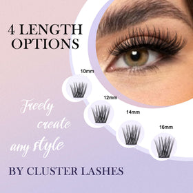 GAQQI GQ19 D-curve lashes showcase easy shaping for open-eyed styles