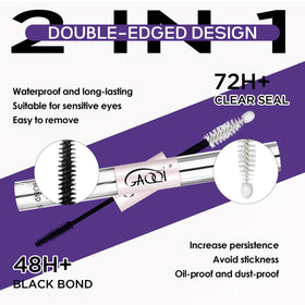 GAQQI Lash Bond and Remover 2in1 streamlines routine with lasting hold and gentle cleanup.