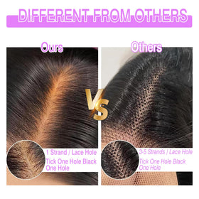 GARAXIS 100% human hair curly wig can be straightened or curled for versatility.