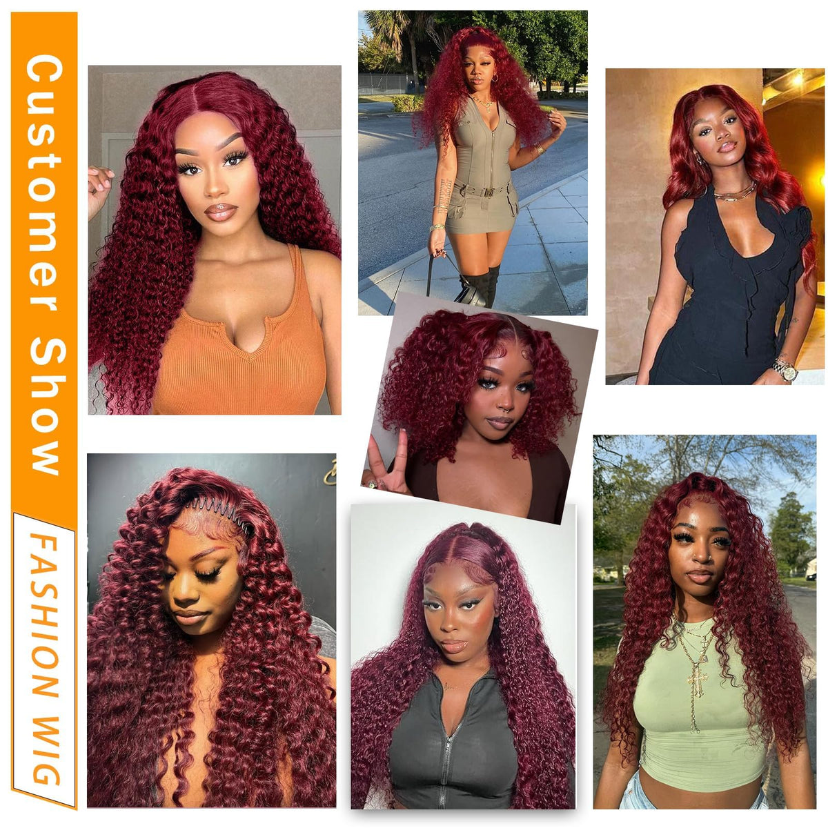 Versatile styling: can be straightened or curled with GARAXIS hair